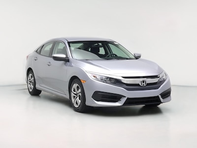 Silver 2018 Honda Civic LX
