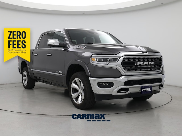 Gray 2022 RAM 1500 Pickup Truck Four-Wheel Drive Automatic