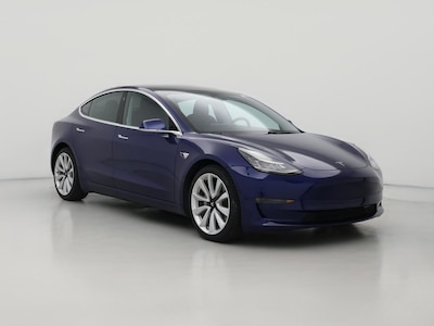 Blue 2020 Tesla Model 3 Long Range