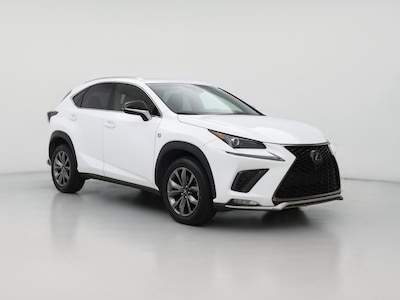 White 2019 Lexus NX 300 F-Sport
