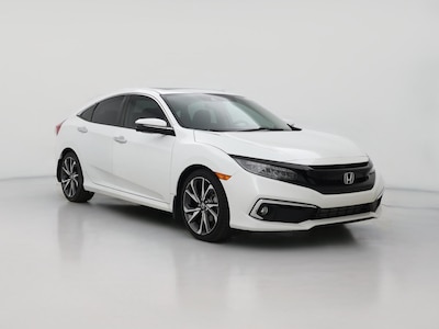 White 2020 Honda Civic Touring
