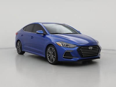 Blue 2018 Hyundai Elantra Sport