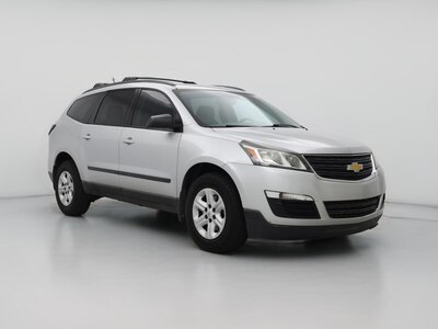 Silver 2016 Chevrolet Traverse LS