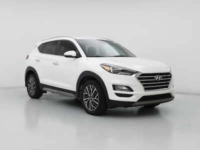 White 2021 Hyundai Tucson Limited