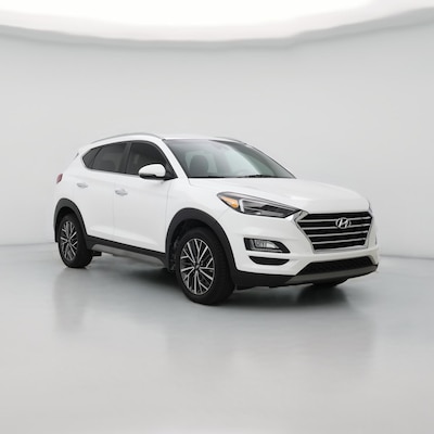 White 2021 Hyundai Tucson Limited