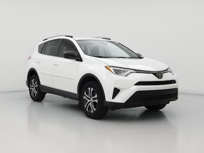 White 2017 Toyota RAV4 LE