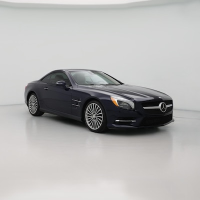 Blue 2016 Mercedes-Benz SL550