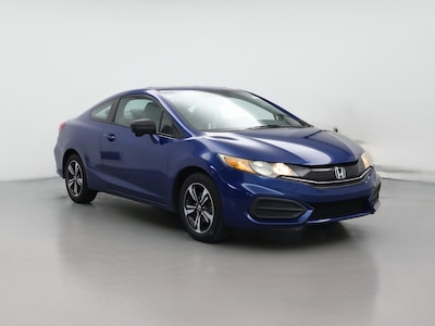 Blue 2014 Honda Civic EX