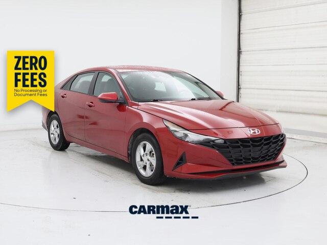 Red 2022 Hyundai Elantra Sedan Front-Wheel Drive Automatic