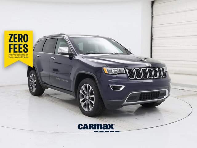 Black 2018 Jeep Grand Cherokee SUV / Crossover 4X2 Automatic