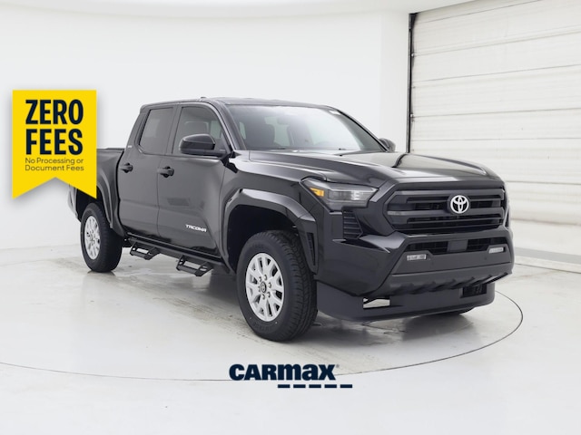 Black 2024 Toyota Tacoma Pickup Truck Four-Wheel Drive Automatic