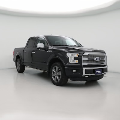 Black 2015 Ford F150 Platinum