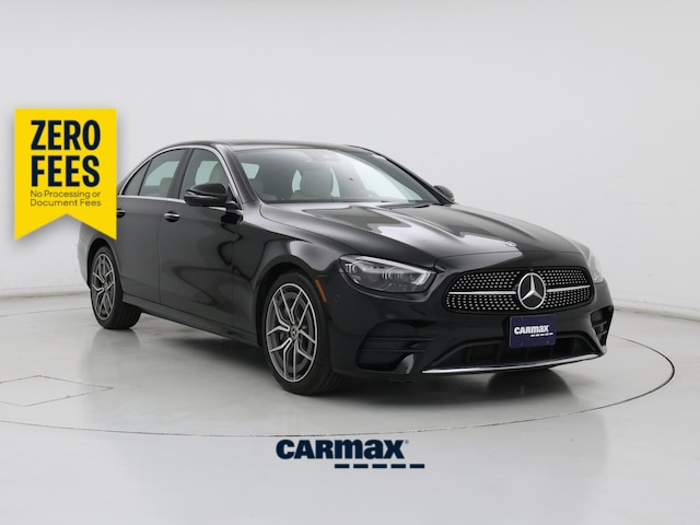 Black 2021 Mercedes-Benz E-Class Sedan All-Wheel Drive Automatic