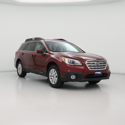 Red 2017 Subaru Outback 2.5I Premium