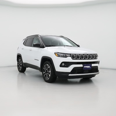 White 2022 Jeep Compass Limited