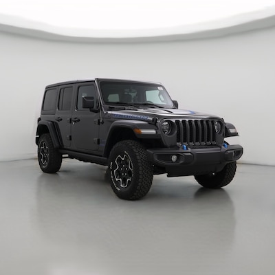 Gray 2023 Jeep Wrangler 4XE PHEV Unlimited Rubicon