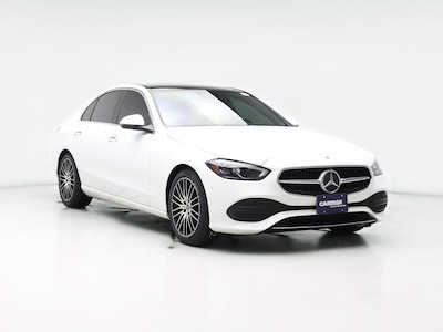White 2022 Mercedes-Benz C300