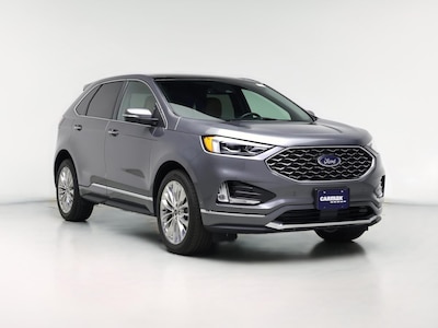 Gray 2024 Ford Edge Titanium
