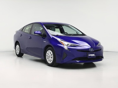 Blue 2016 Toyota Prius Four