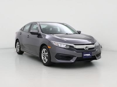 Gray 2018 Honda Civic LX