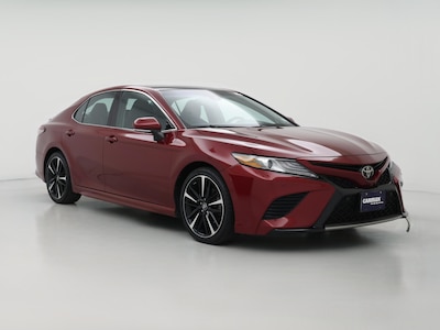 Red 2018 Toyota Camry XSE