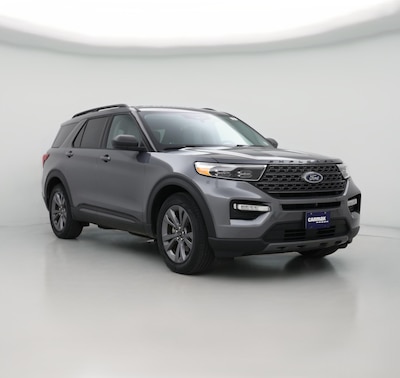 Gray 2021 Ford Explorer XLT