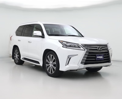 White 2019 Lexus LX 570