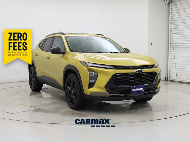 Yellow 2025 Chevrolet Trax Activ FWD SUV / Crossover Front-Wheel Drive Automatic