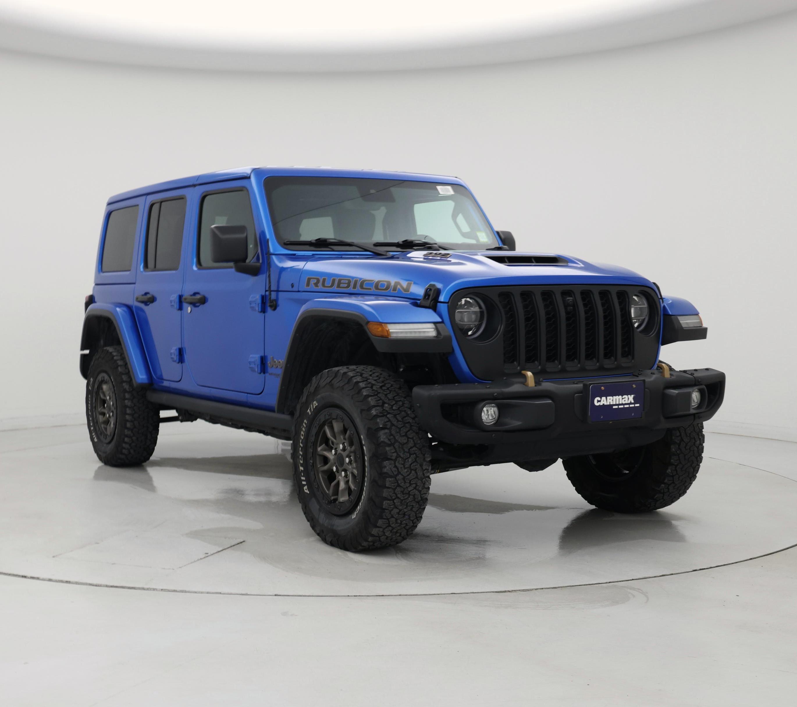 Blue 2022 Jeep Wrangler SUV / Crossover Four-Wheel Drive Automatic