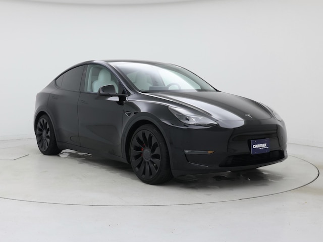 Black 2023 Tesla Model Y Performance AWD SUV / Crossover All-Wheel Drive Automatic