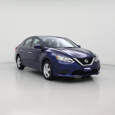 Blue 2017 Nissan Sentra S