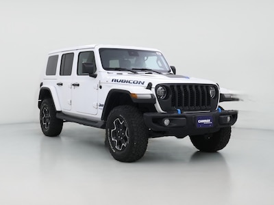 White 2021 Jeep Wrangler 4XE PHEV Unlimited Rubicon