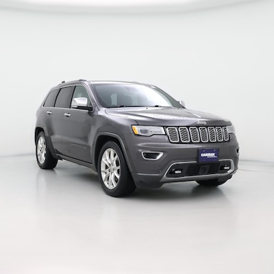 Gray 2017 Jeep Grand Cherokee Overland