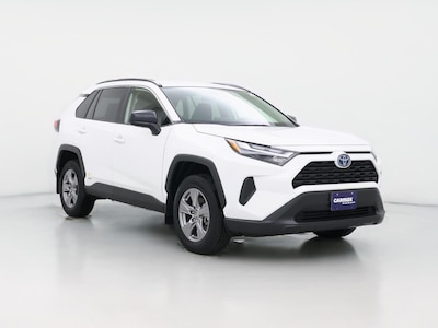 White 2024 Toyota RAV4 Hybrid LE