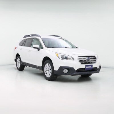 White 2015 Subaru Outback Premium