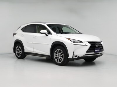 White 2015 Lexus NX 200t