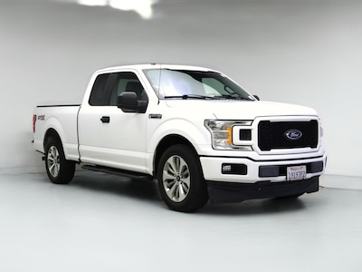 White 2018 Ford F150 XL