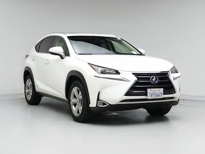 White 2017 Lexus NX 300h