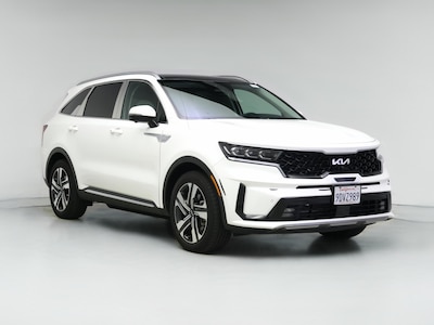 White 2023 Kia Sorento Hybrid SX Prestige