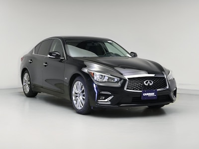 Black 2020 Infiniti Q50 Luxe