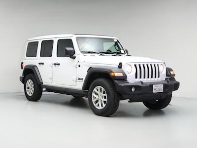 White 2023 Jeep Wrangler Unlimited Sport S