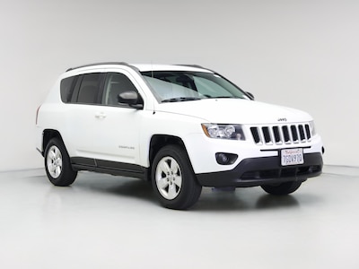White 2014 Jeep Compass Sport