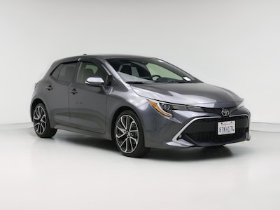 Gray 2021 Toyota Corolla Hatchback XSE