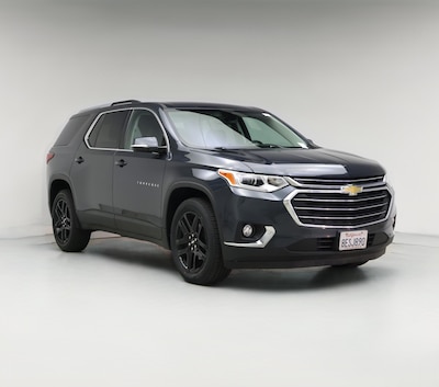 Blue 2018 Chevrolet Traverse LT