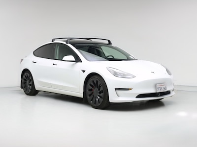 White 2023 Tesla Model 3 Performance