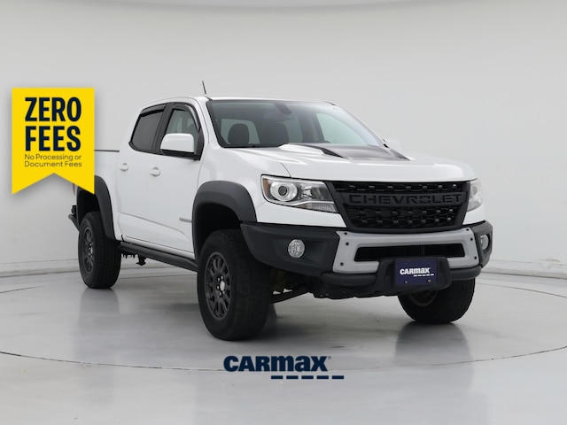White 2019 Chevrolet Colorado ZR2 Crew Cab 4WD Pickup Truck Four-Wheel Drive Automatic