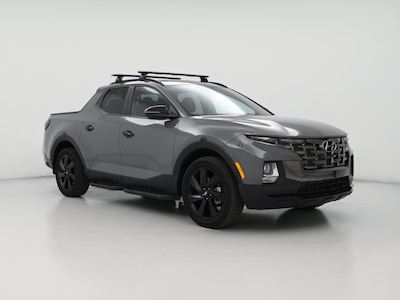Gray 2023 Hyundai Santa Cruz Night