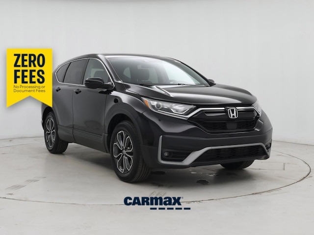 Black 2021 Honda CR-V EX AWD SUV / Crossover All-Wheel Drive Automatic