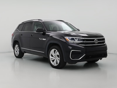 Black 2021 Volkswagen Atlas SE R-Line