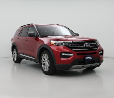 Red 2020 Ford Explorer XLT